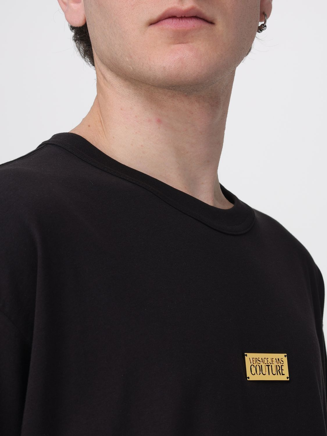 [VERSACE JEANS COUTURE] T-shirts Short Sleeve SS26 80GAHT05CJ00T G89