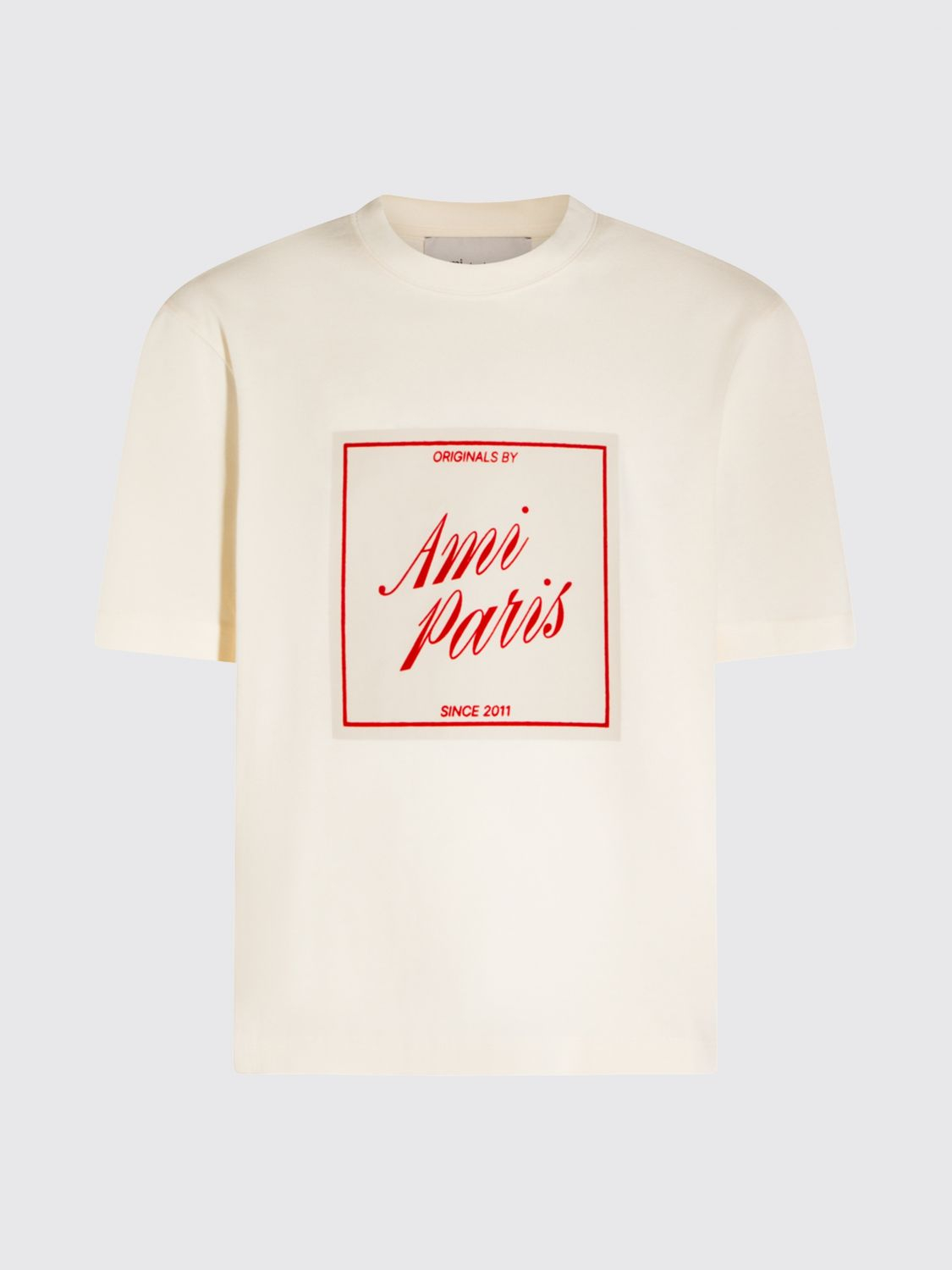 [Ami Paris] T-shirts Short Sleeve SS26 UTS385726 136