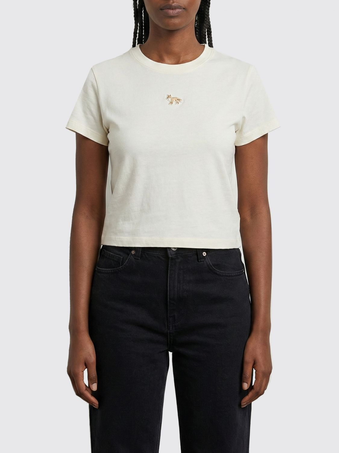 [MAISON KITSUNE] T-shirts Short Sleeve SS26 MW00105KJ7026 0063