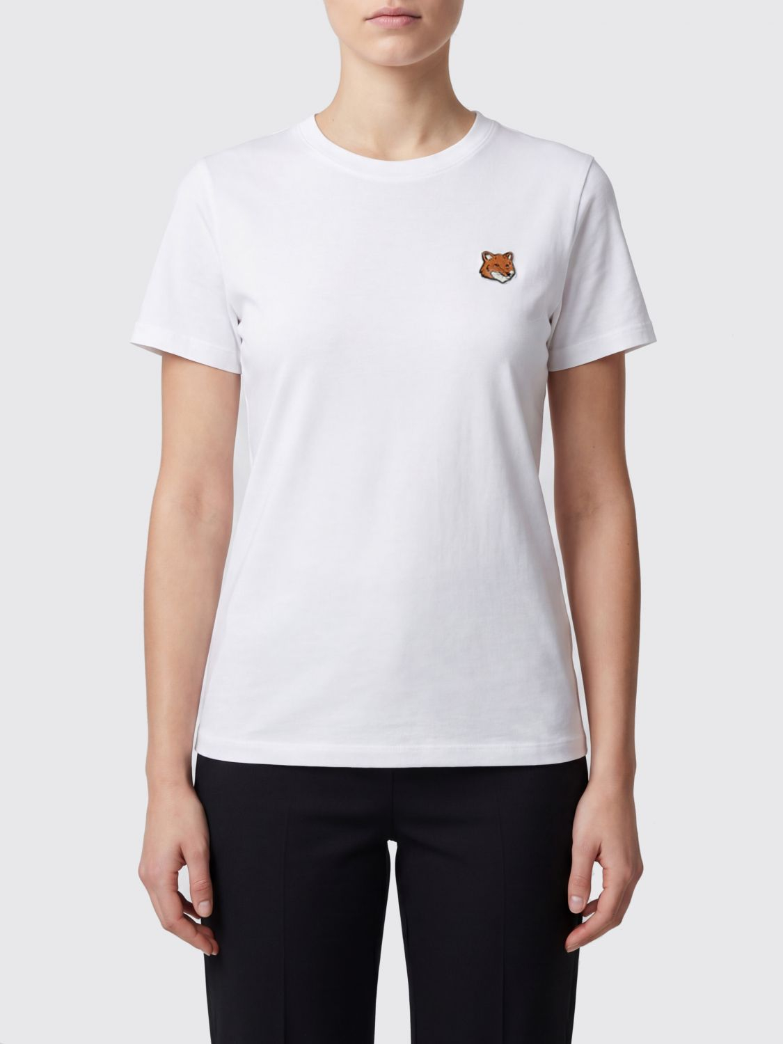 [MAISON KITSUNE] T-shirts Short Sleeve SS26 PW00113KJ7026 P100