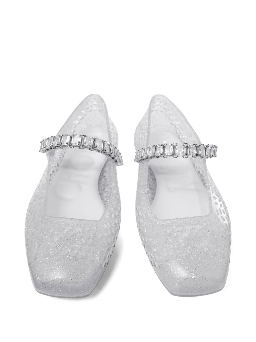 JIMMY CHOO THEJELLY NTXCLEAR/SILVERMIX/CRYSTAL
