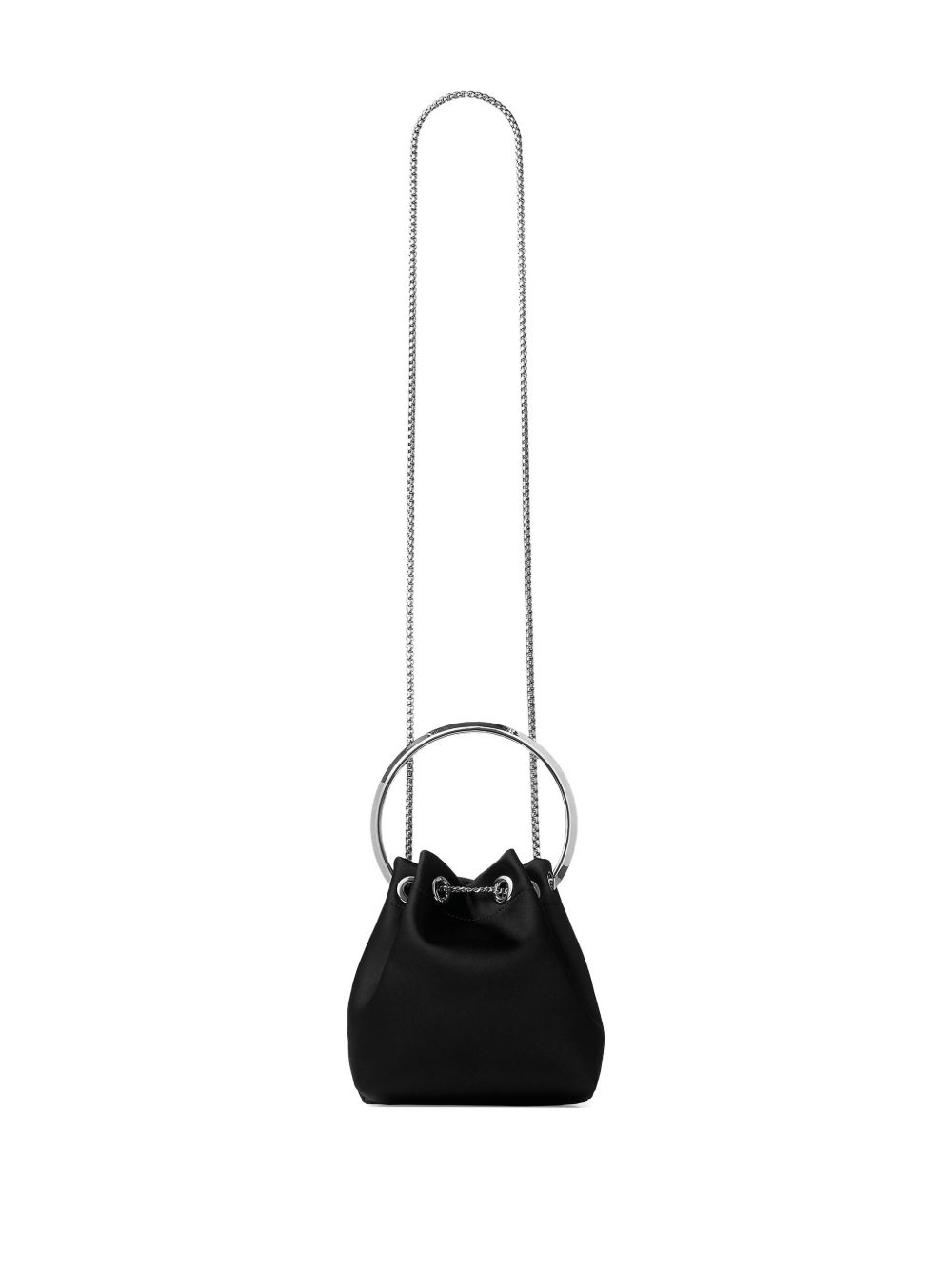 JIMMY CHOO BONBON FUQBLACK/SILVER
