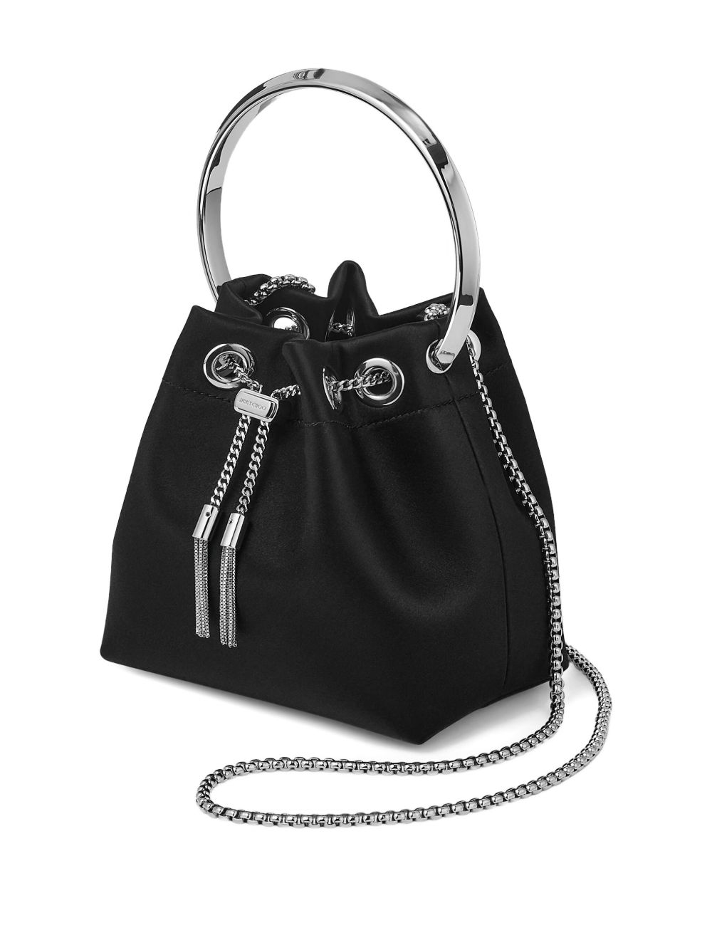 JIMMY CHOO BONBON FUQBLACK/SILVER