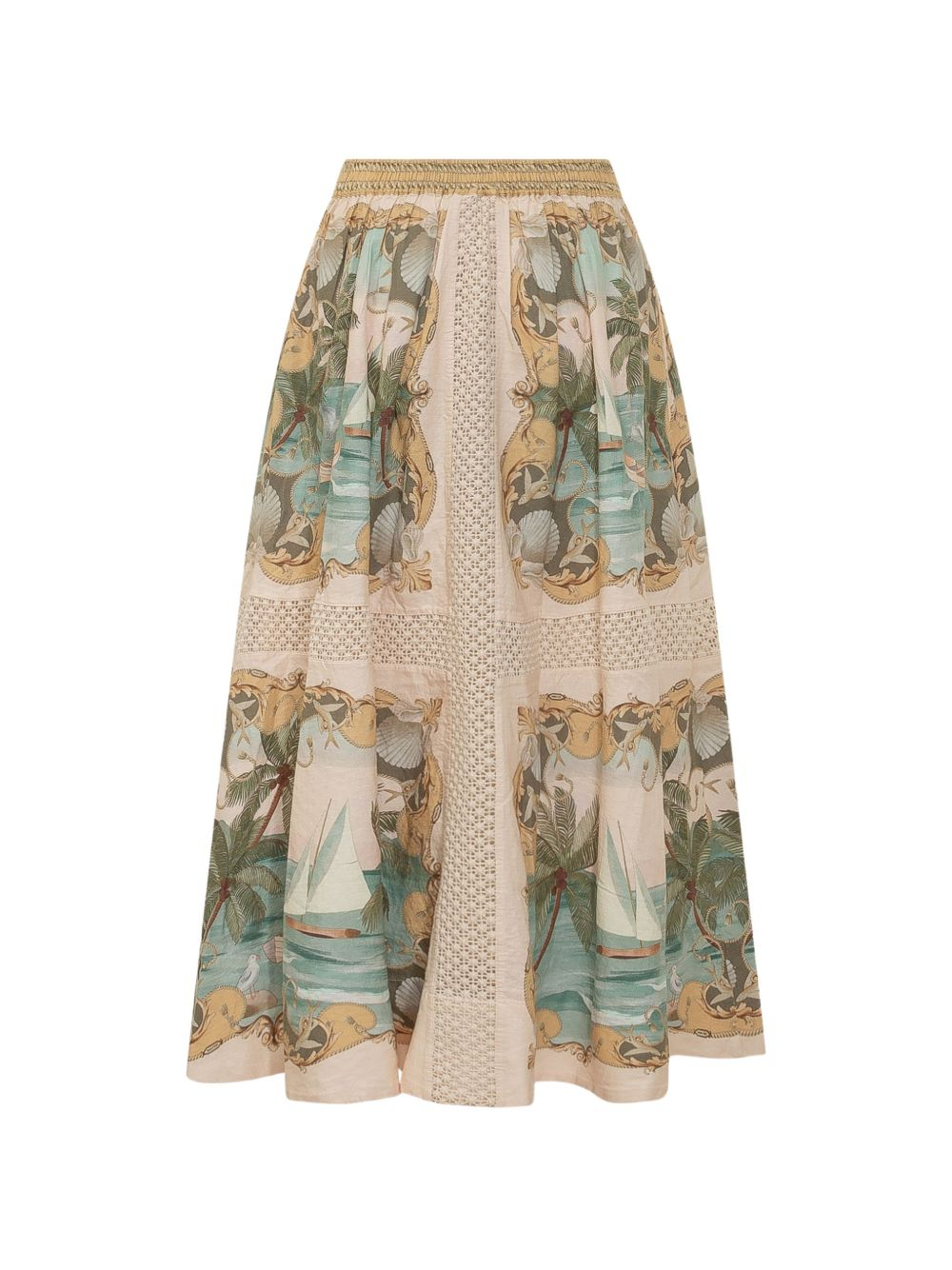 [Farm Rio] Long skirt SS26 349108 26080