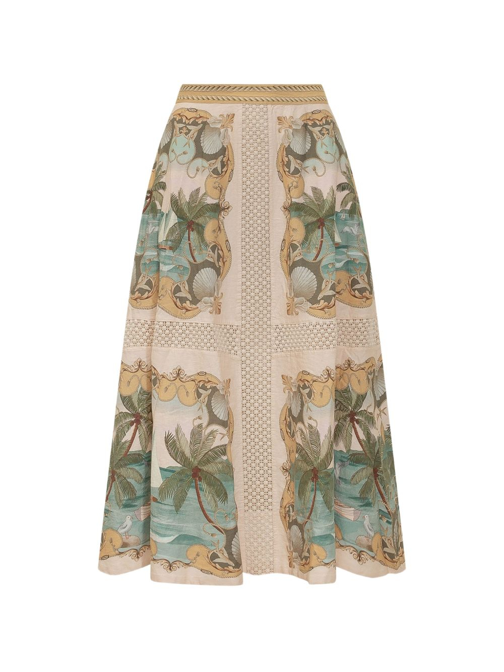 [Farm Rio] Long skirt SS26 349108 26080