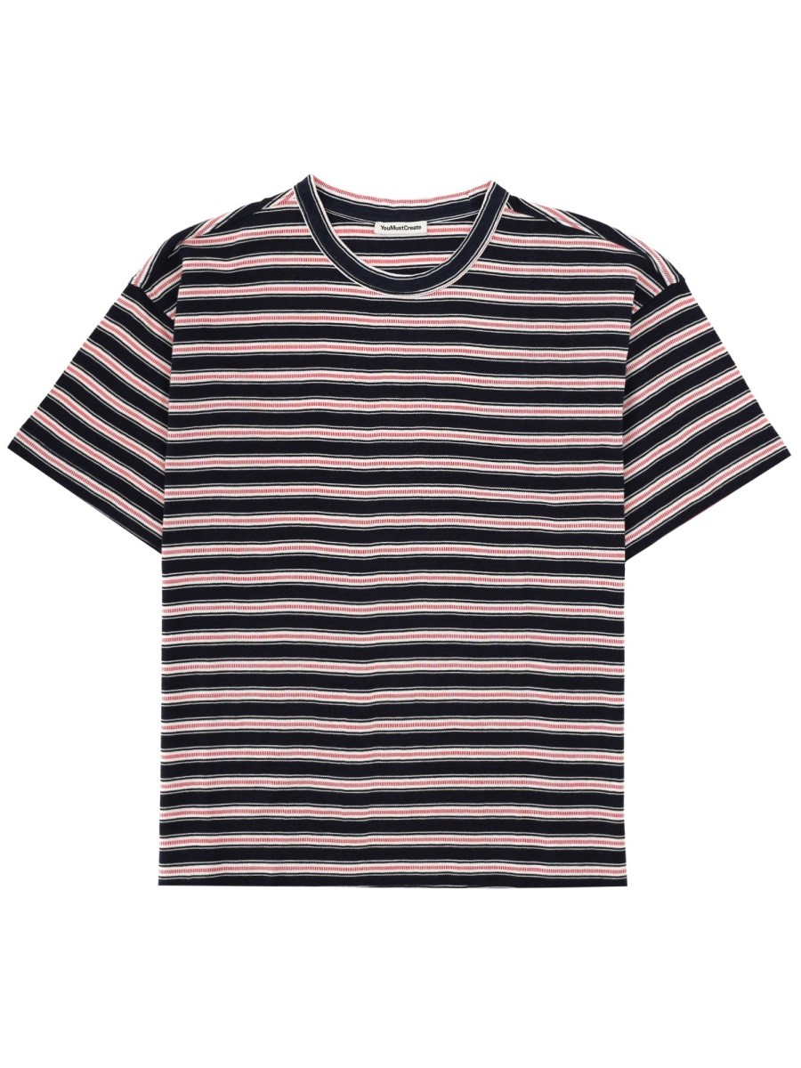 [YMC] T-shirts Short Sleeve SS26 P6AAB_NAVYMULTI