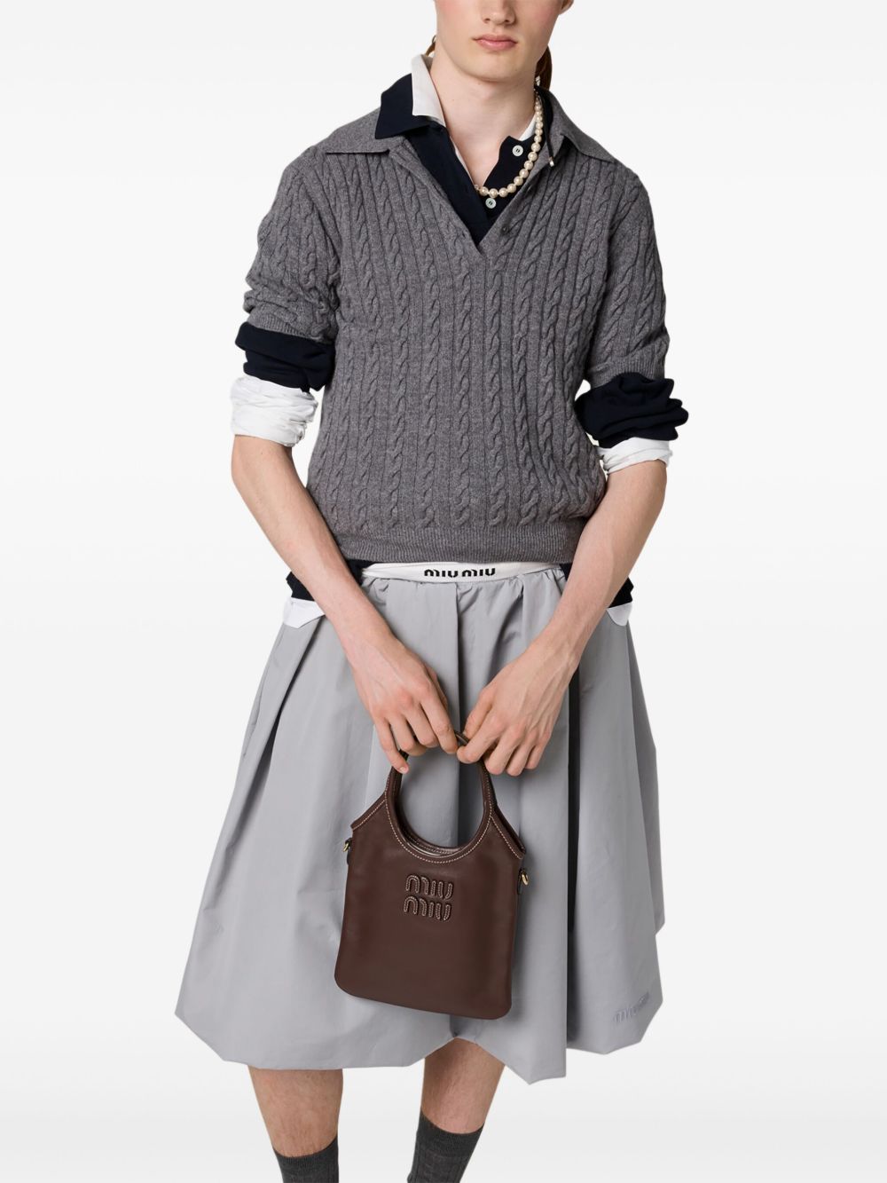 MIU MIU 5BA281 2CRWF0NBL