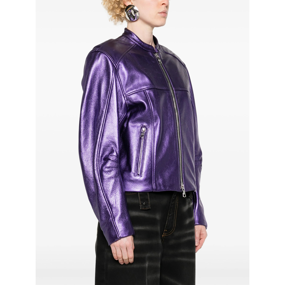 [Laquan Smith] Bomber jacket FW24 LSS24O-007  GRAPE