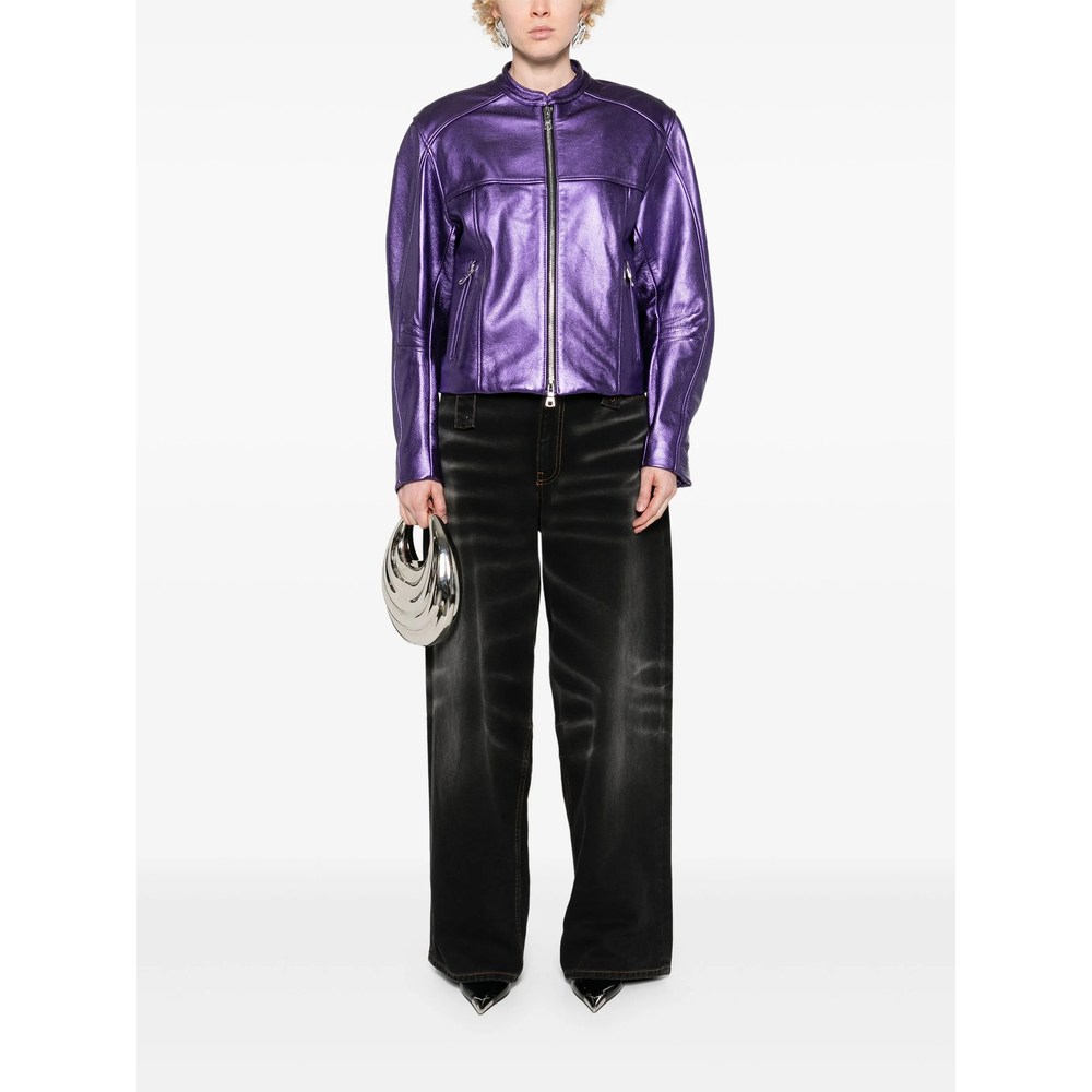 [Laquan Smith] Bomber jacket FW24 LSS24O-007  GRAPE