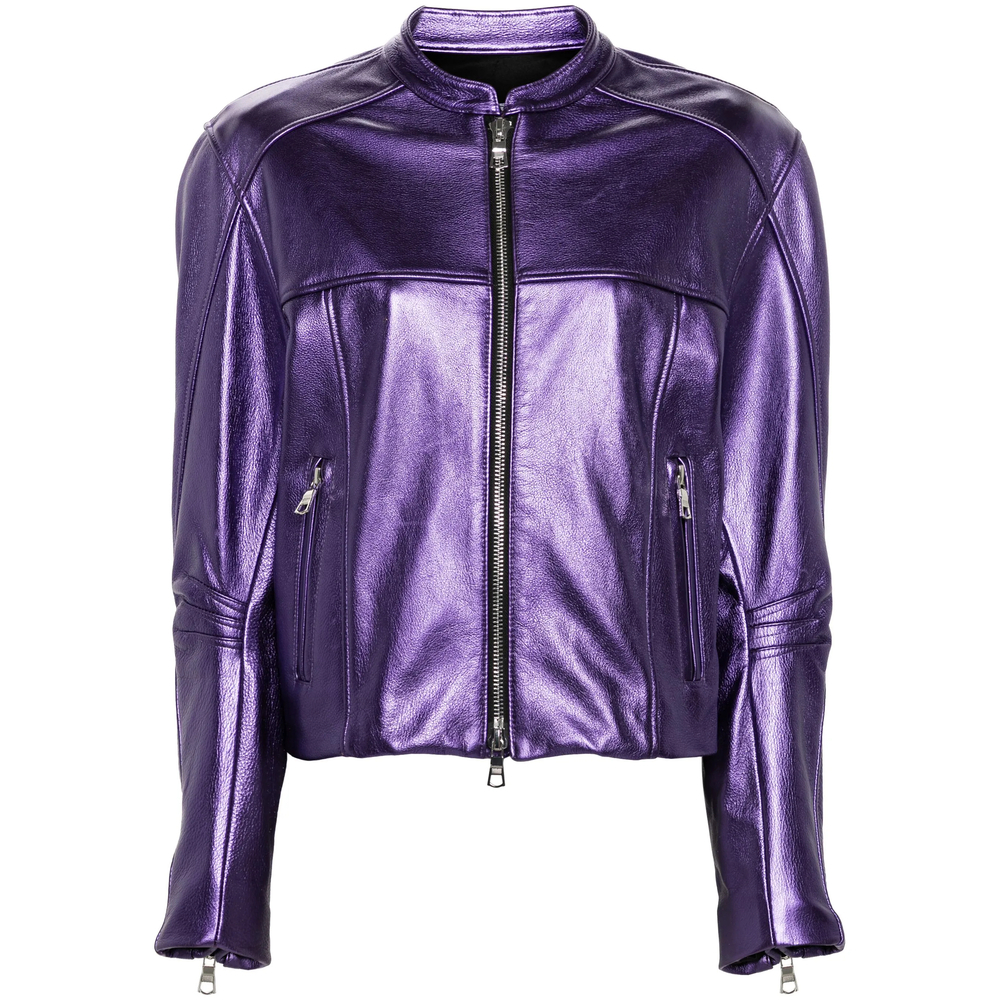 [Laquan Smith] Bomber jacket FW24 LSS24O-007  GRAPE