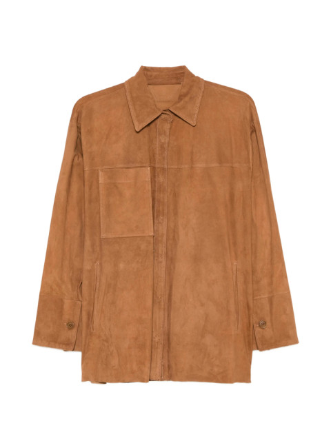 [Santoro] Leather Jacket SS26 50010-D  CARAM
