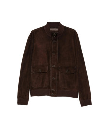 [Santoro] Leather Jacket SS26 50685-U  DKBRO