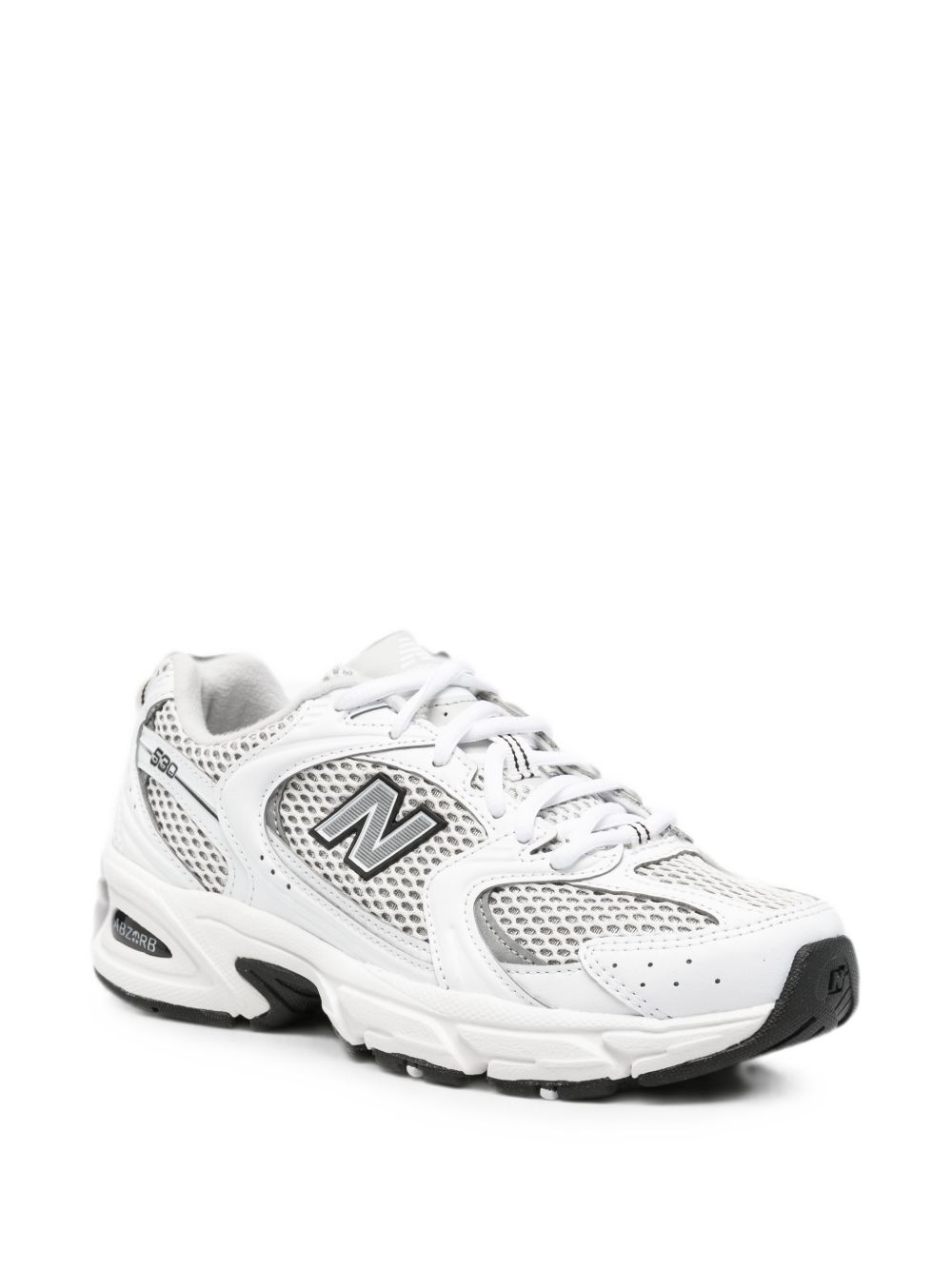 NEW BALANCE U530KLB WHITE/SILVERMETALLIC/BLACK