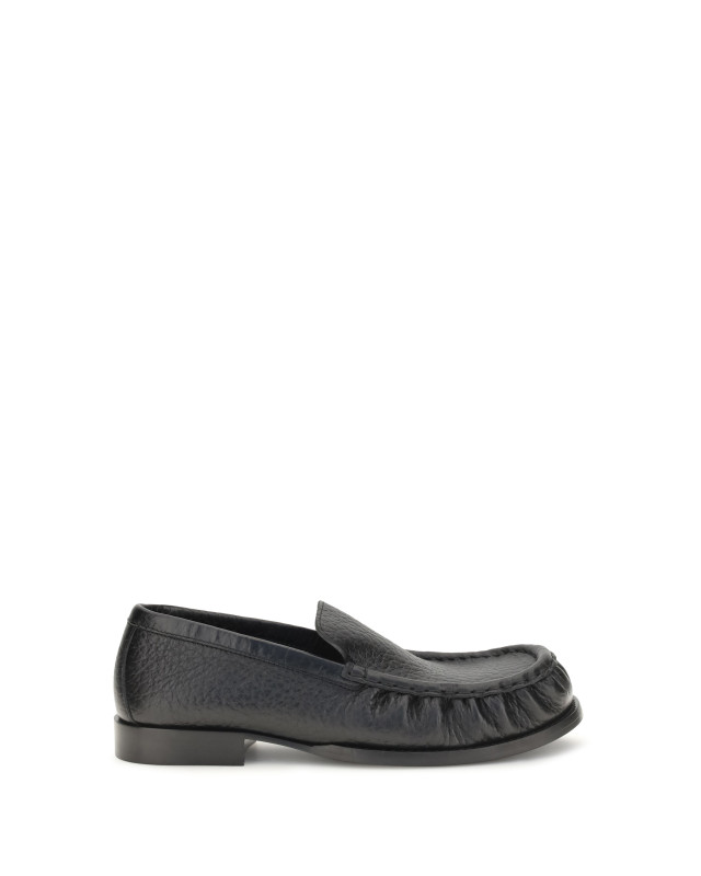 Grained leather Loafers