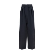 Wide-leg Pants with drawstring