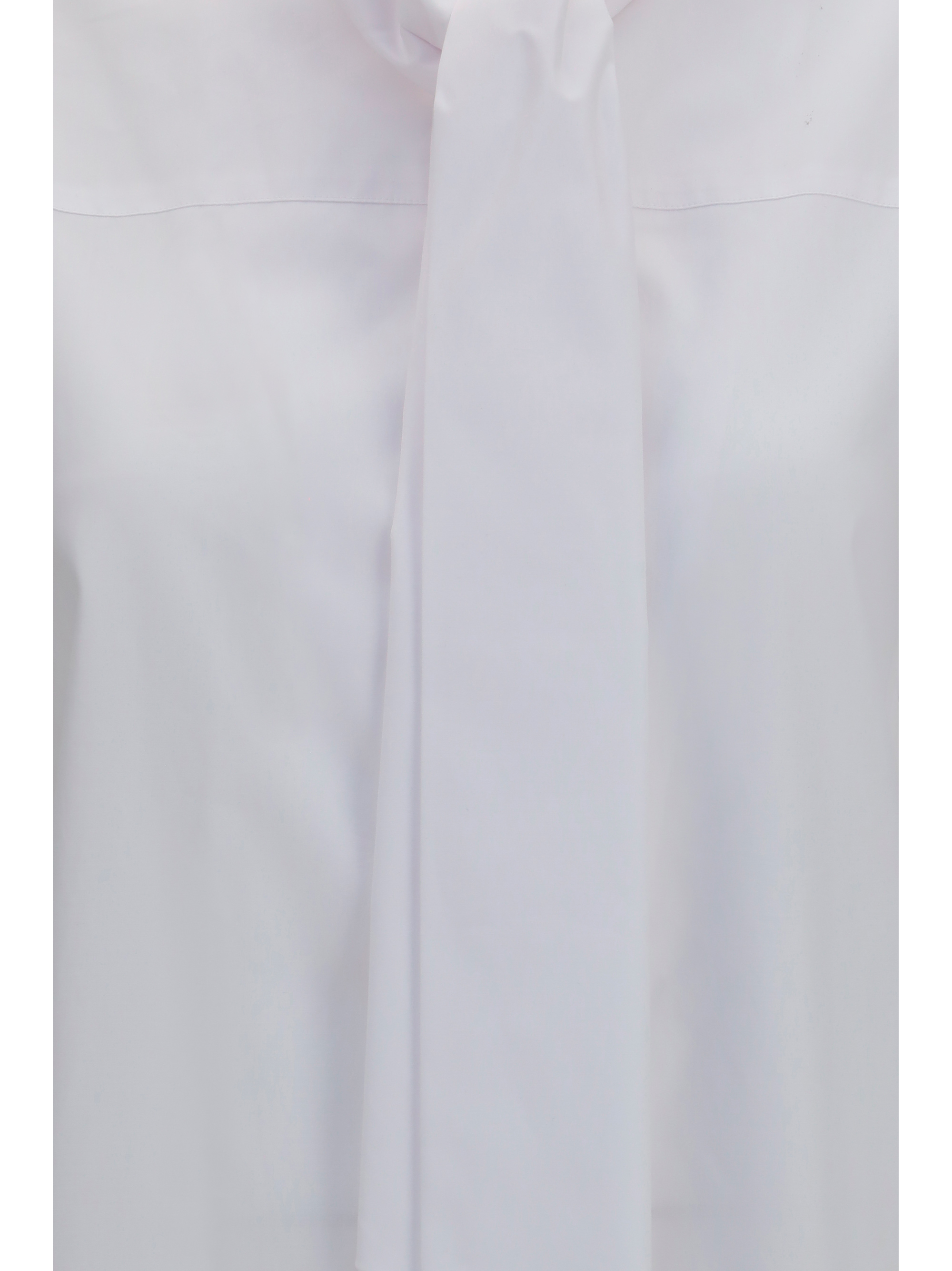 Cotton Shirt with scarf detail