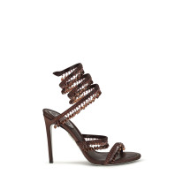 Chandelier Sandals in satin