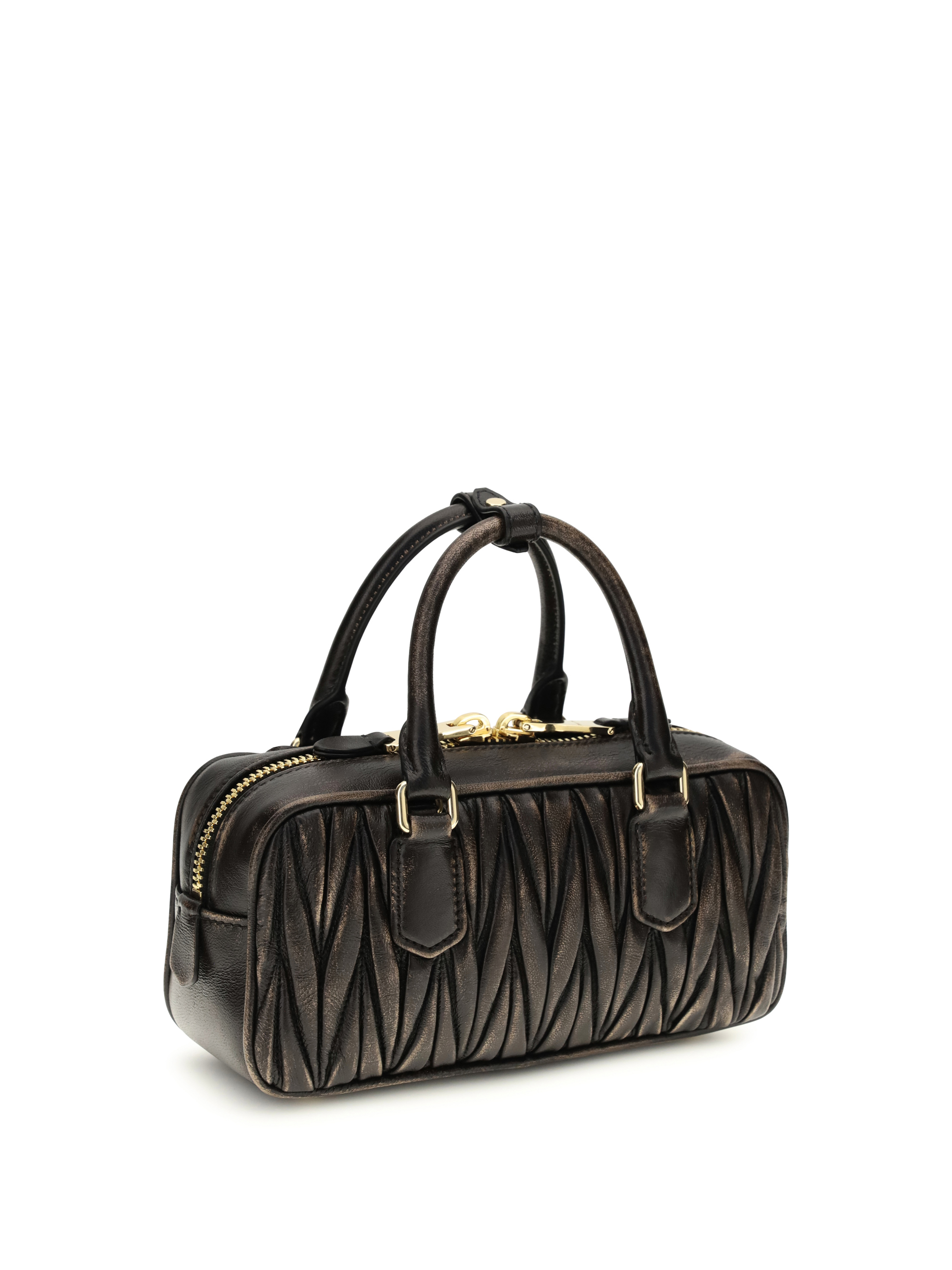 Arcadie Handbag in quilted nappa leather