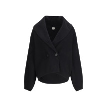 Shawl-lapel Cardigan