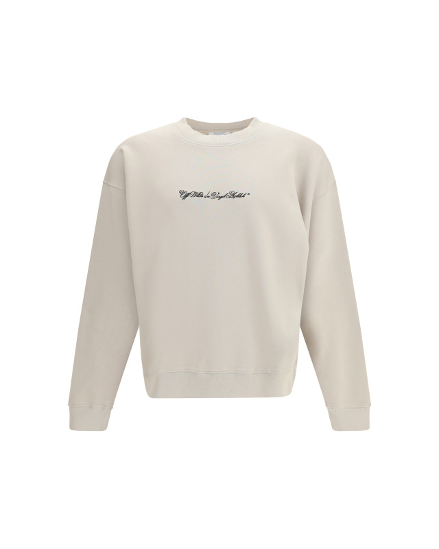 Script Arrow crewneck Sweatshirt