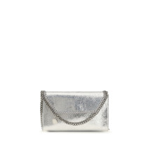 Falabella metallic fabric Shoulder Bag