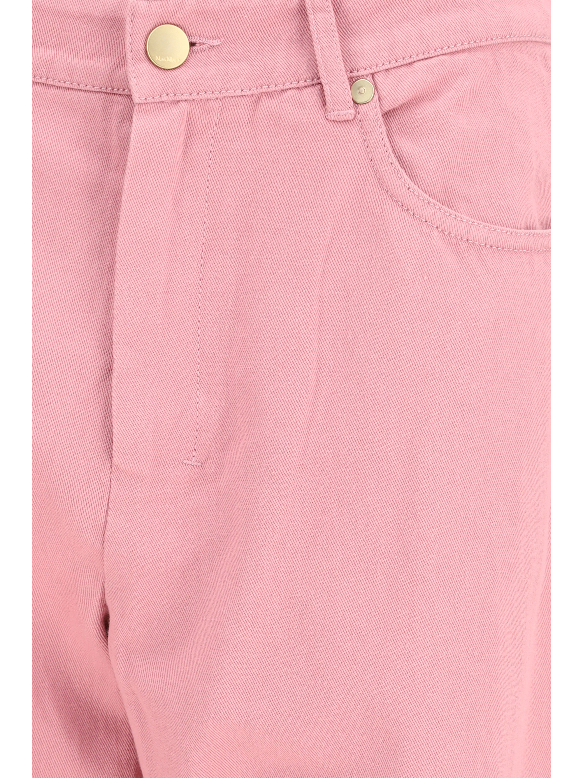 Cotton and linen Pants