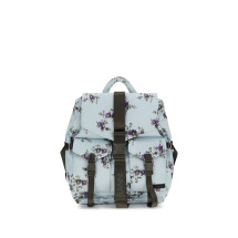Re-tech Nylon Backpack with floral pattern