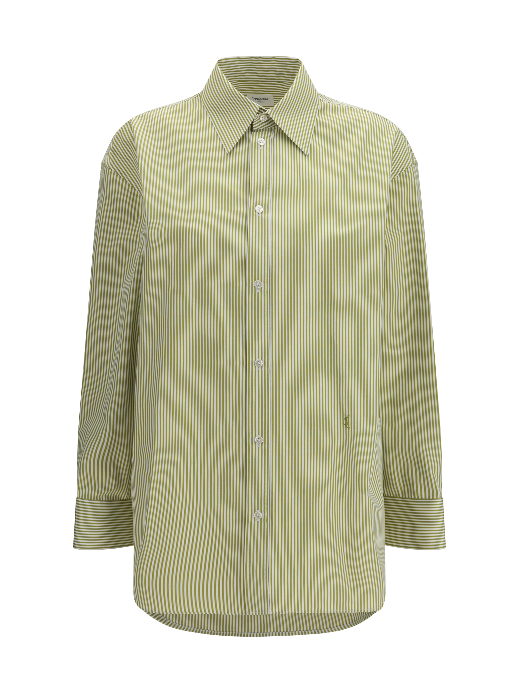 Vertical Striped Button Shirt