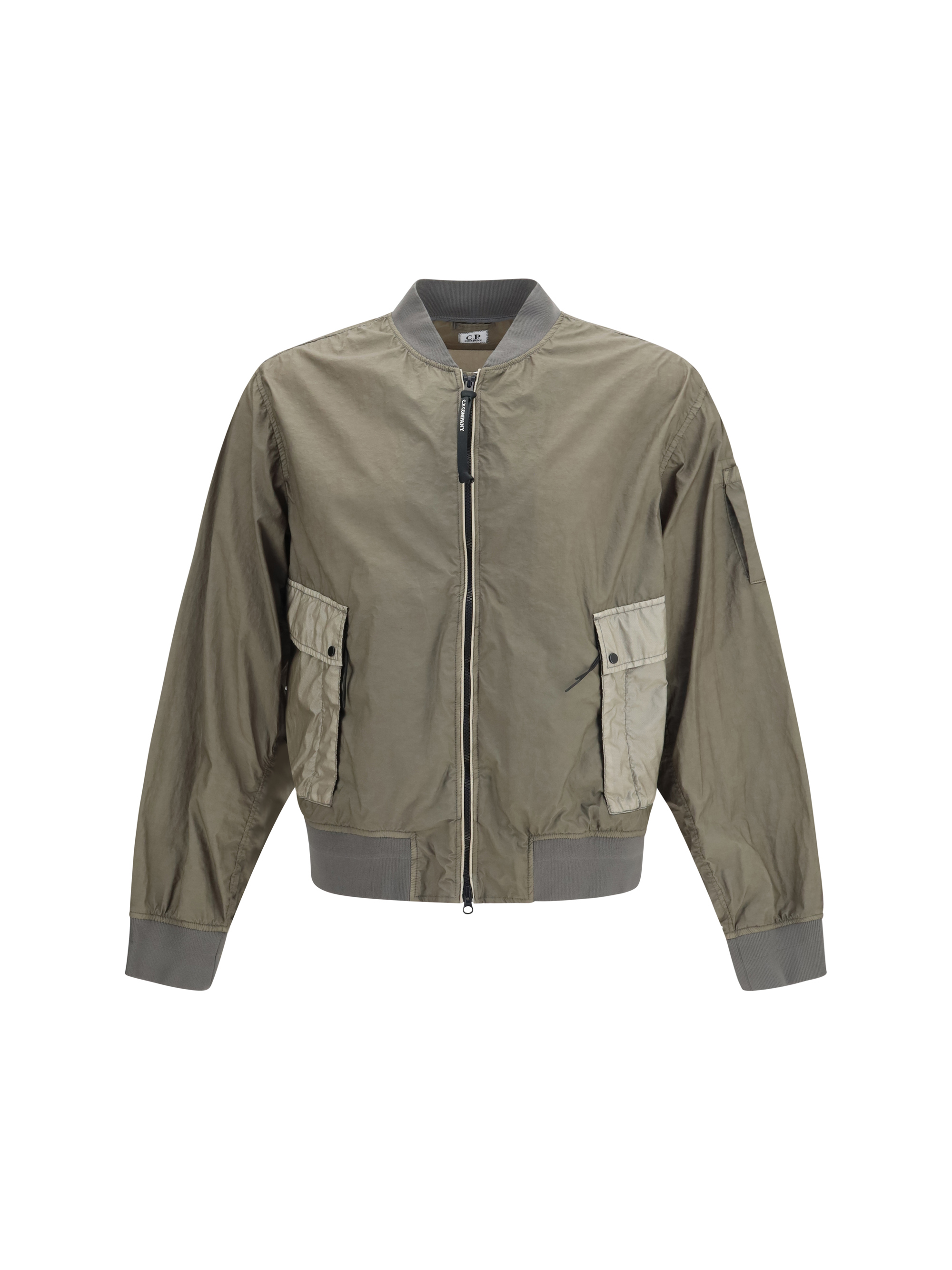 Bi-TM Mixed Lens bomber Jacket