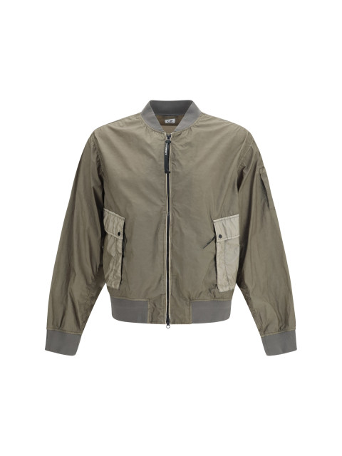 Bi-TM Mixed Lens bomber Jacket