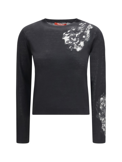 Wool Sweater with lace inserts