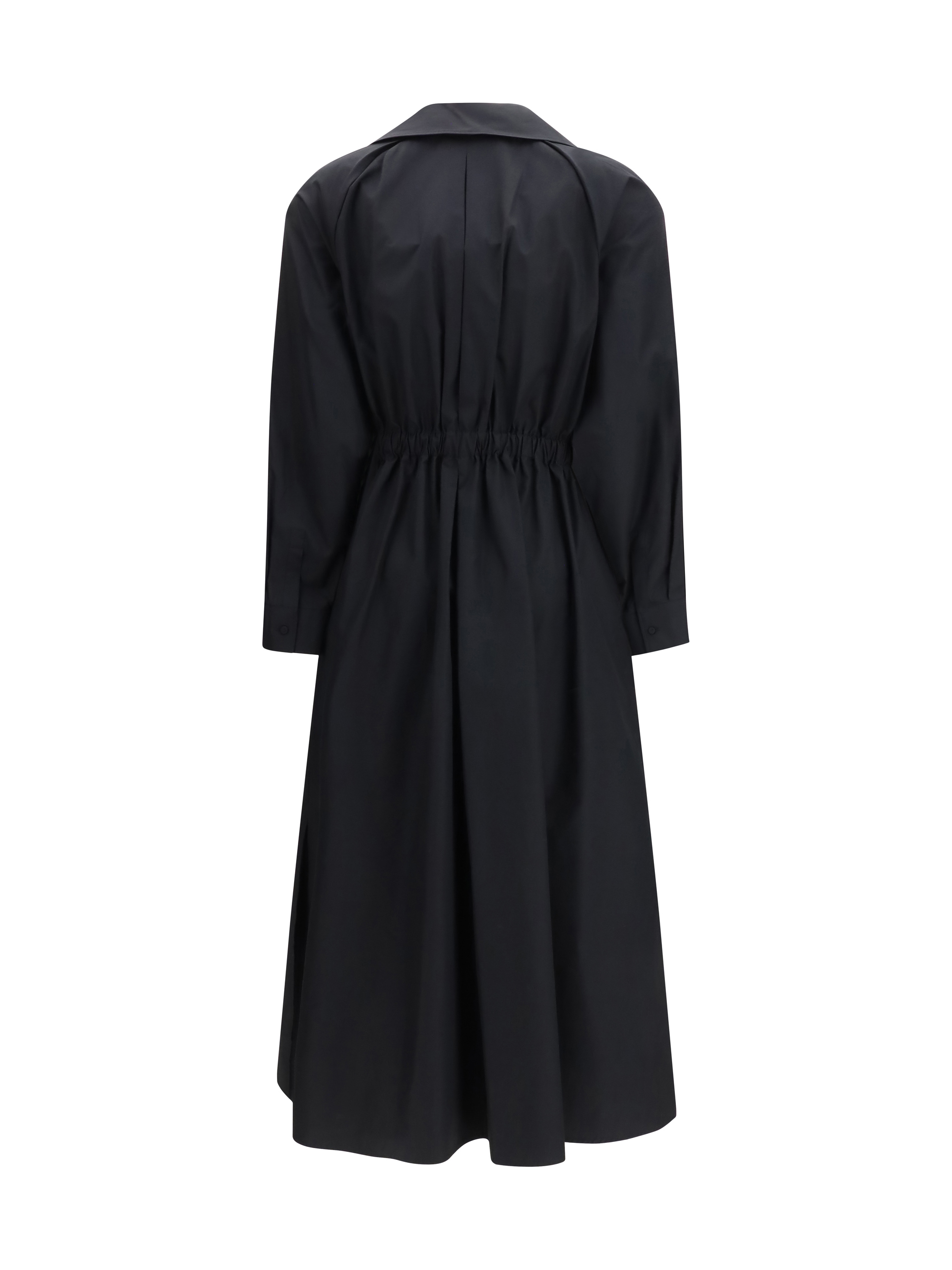 Pedaggi midi Dress in cotton poplin