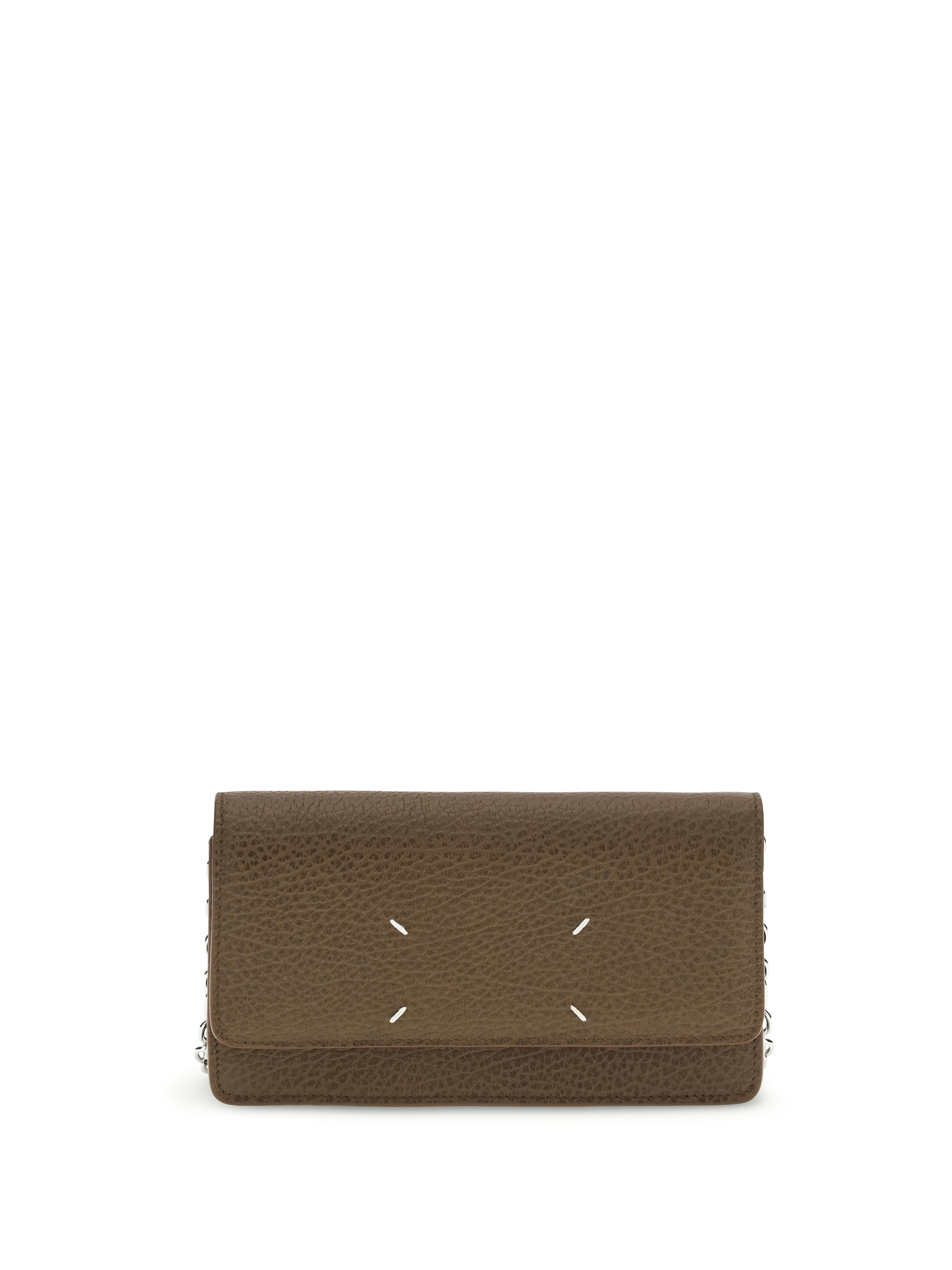 Grained leather Wallet