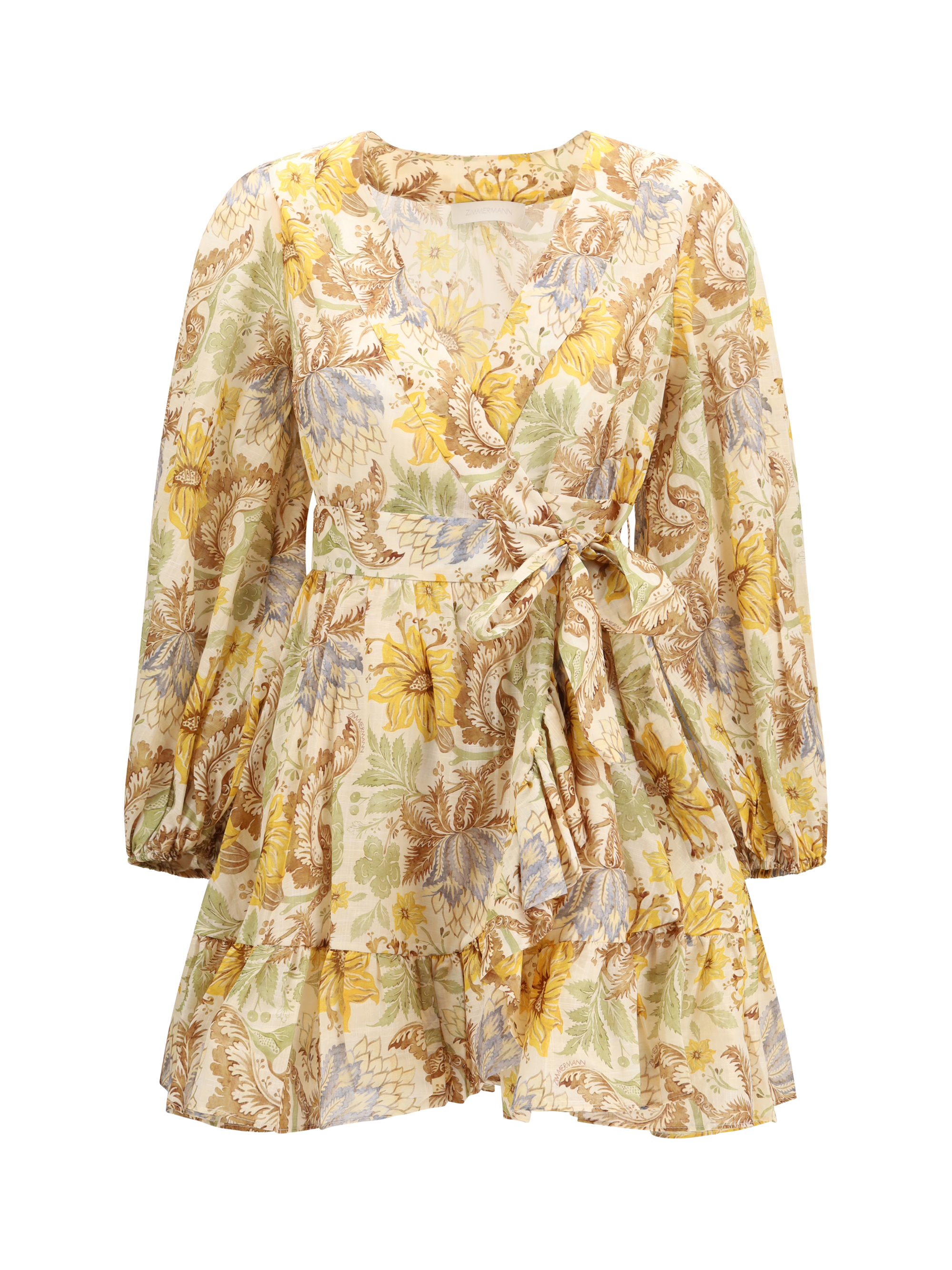 Daylight wrap mini Dress