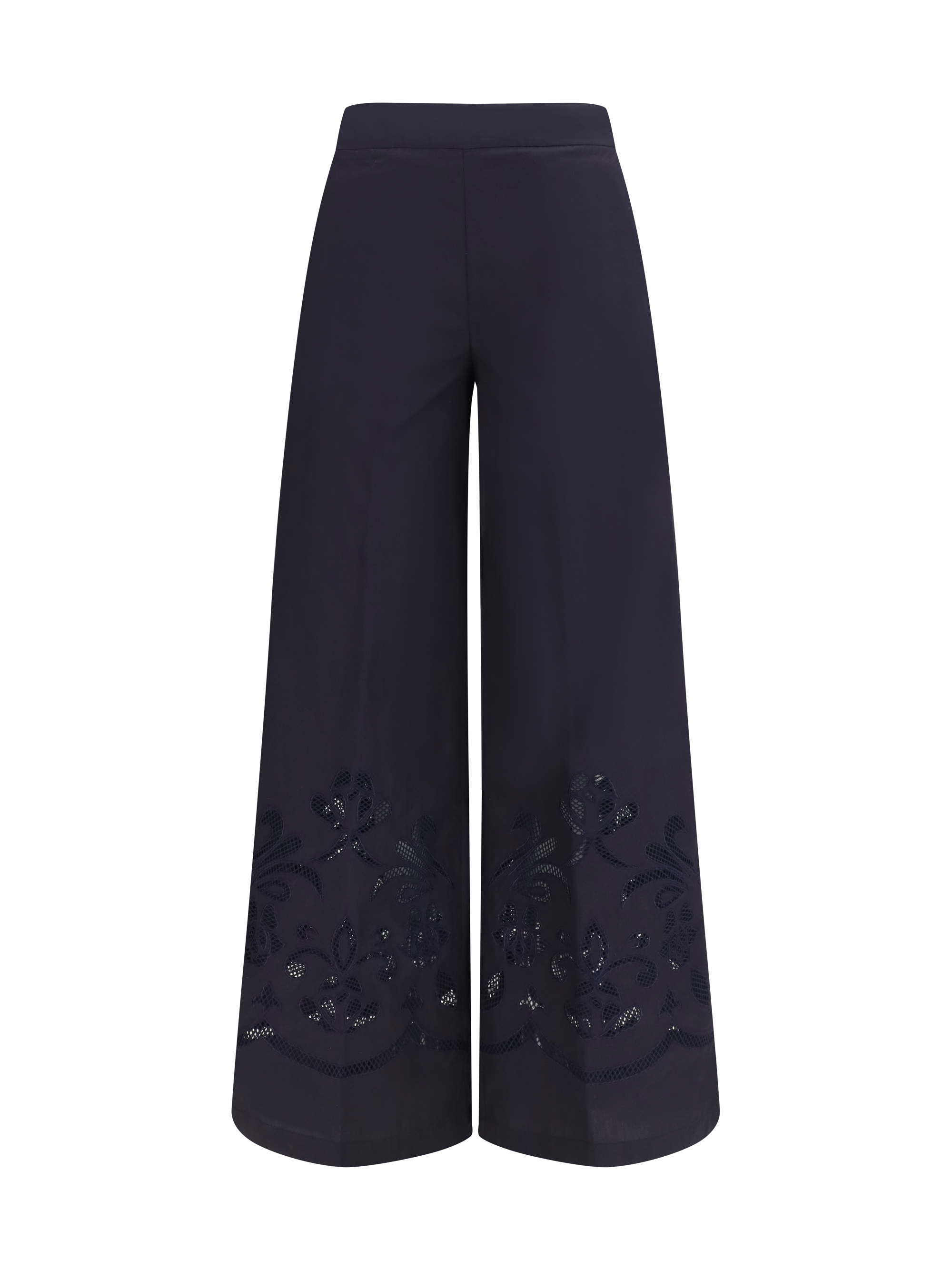 Embroidered cotton Pants