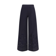 Embroidered cotton Pants
