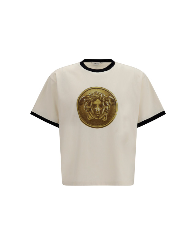 Cotton Jersey T-shirt With Poplin Balloo