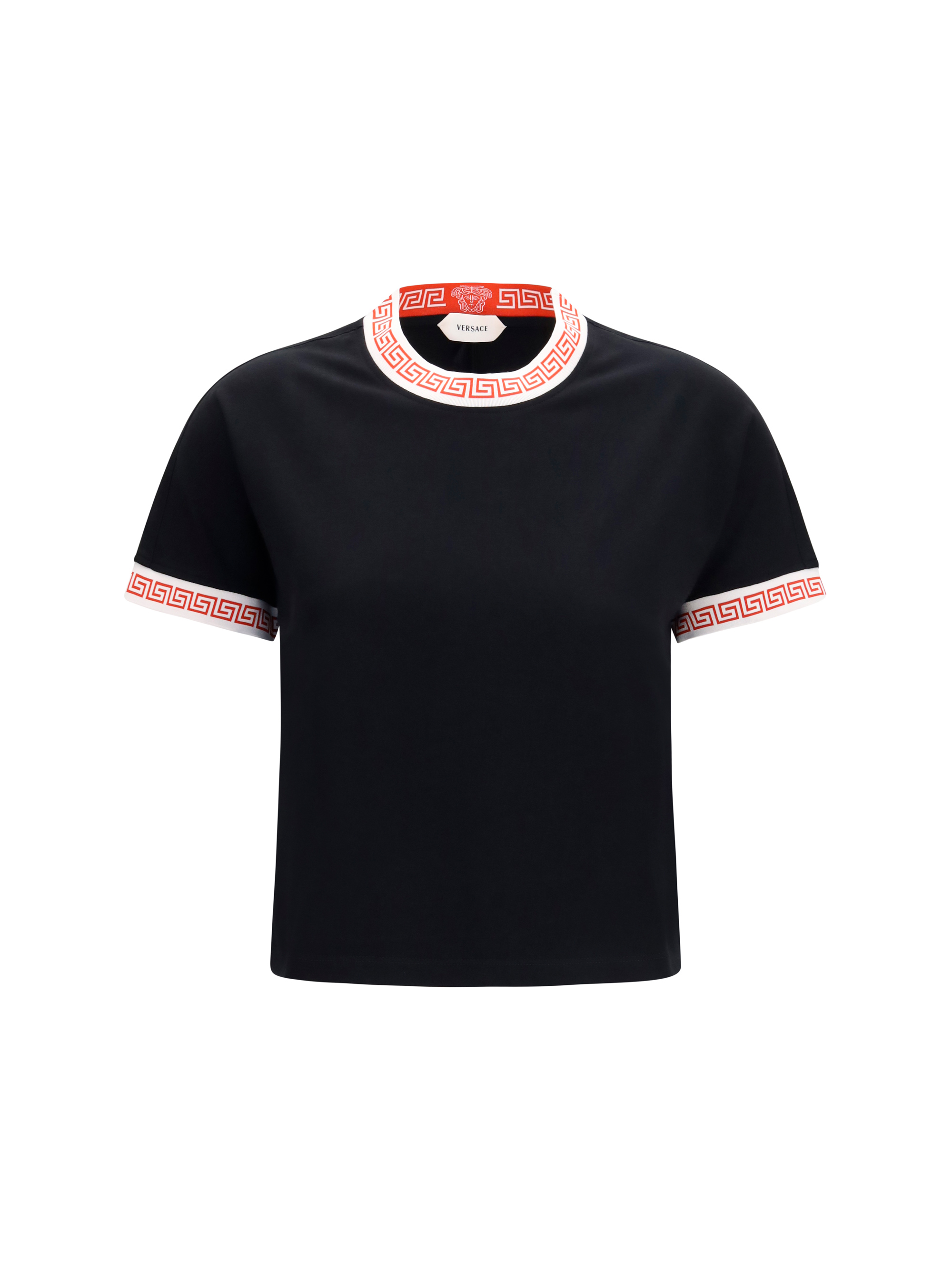 T-shirt with greca details