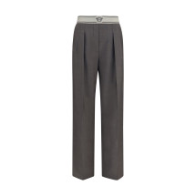 Wool and mohair Pants