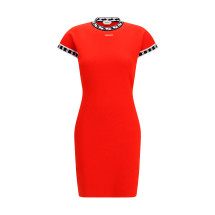 Cotton knit mini Dress