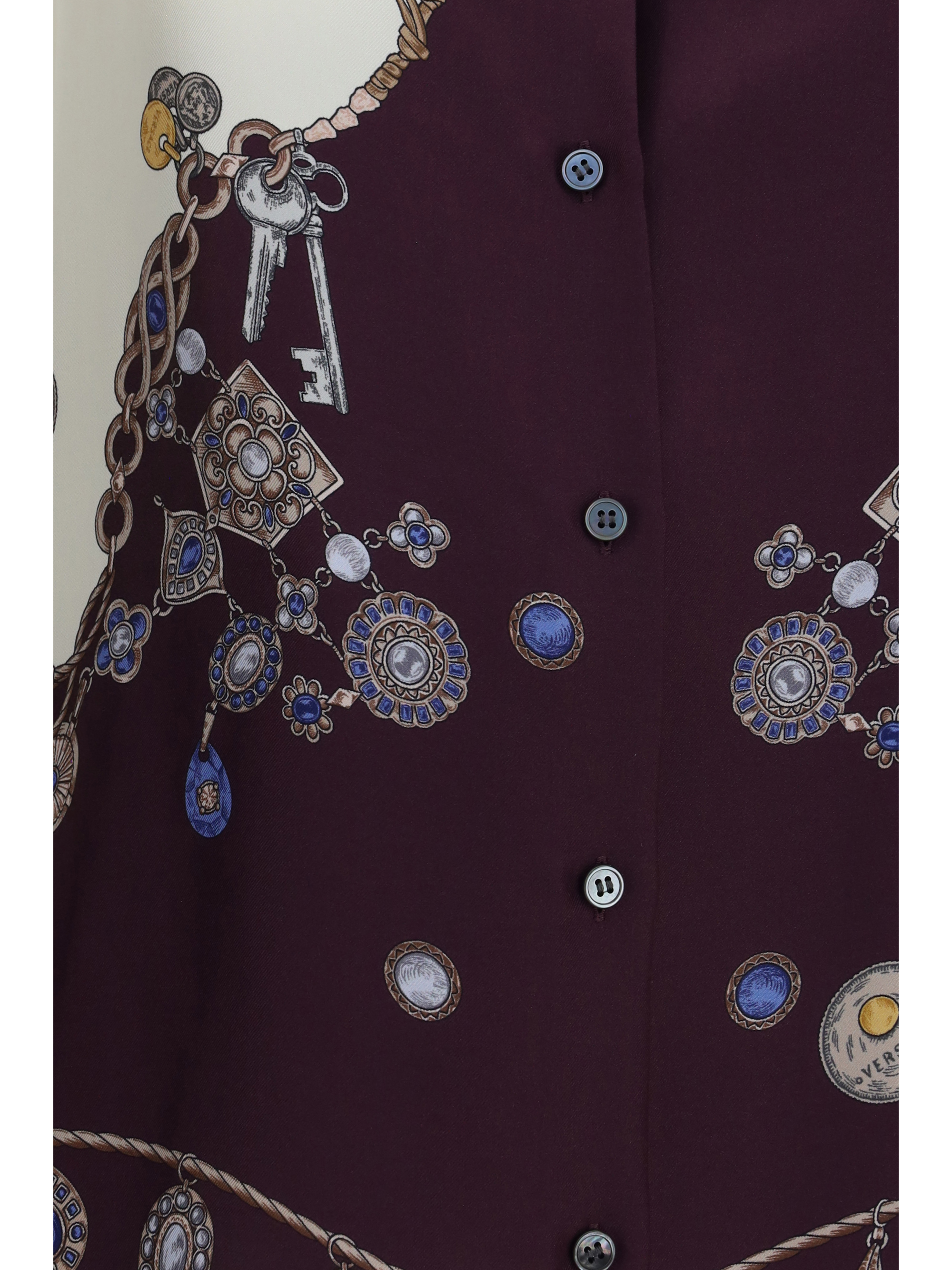 Printed silk Shirt