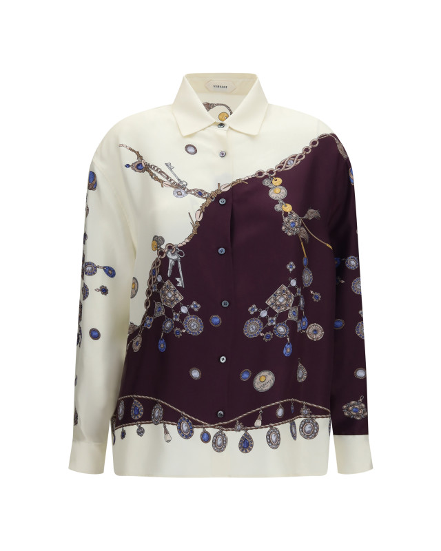 Printed silk Shirt
