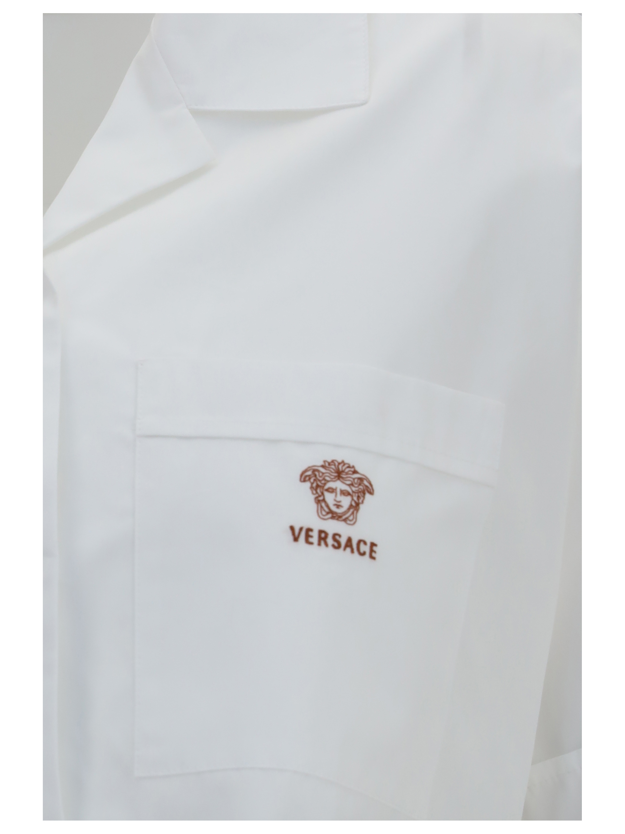 Cropped cotton poplin Shirt