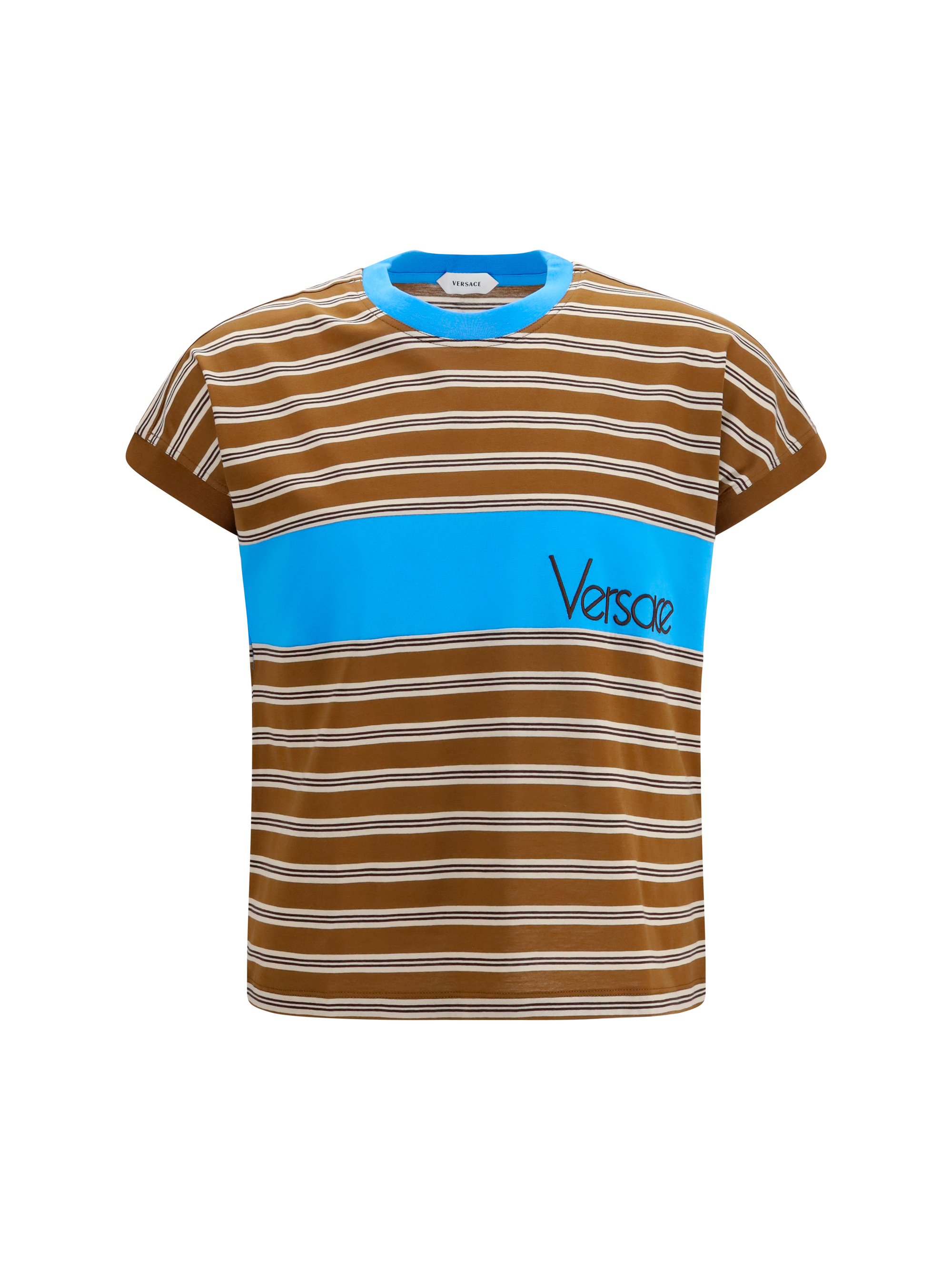 Striped cotton T-shirt