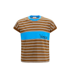 Striped cotton T-shirt