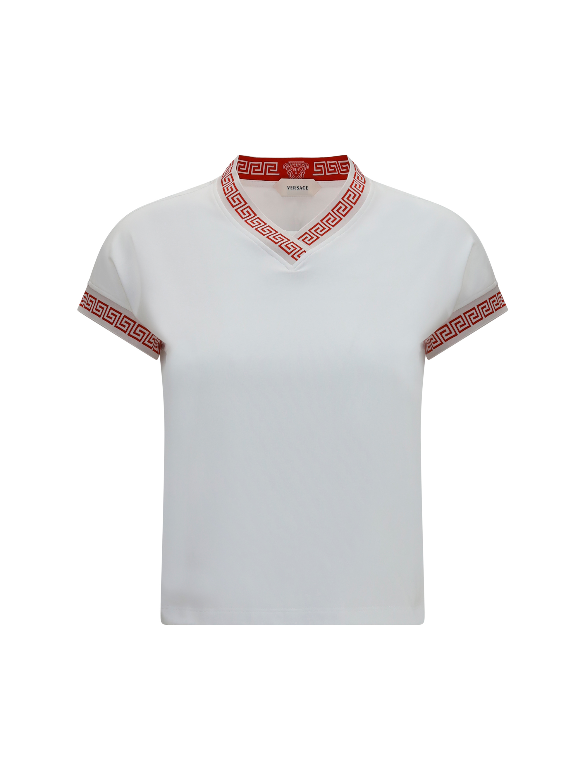 T-shirt by Versace with greca details