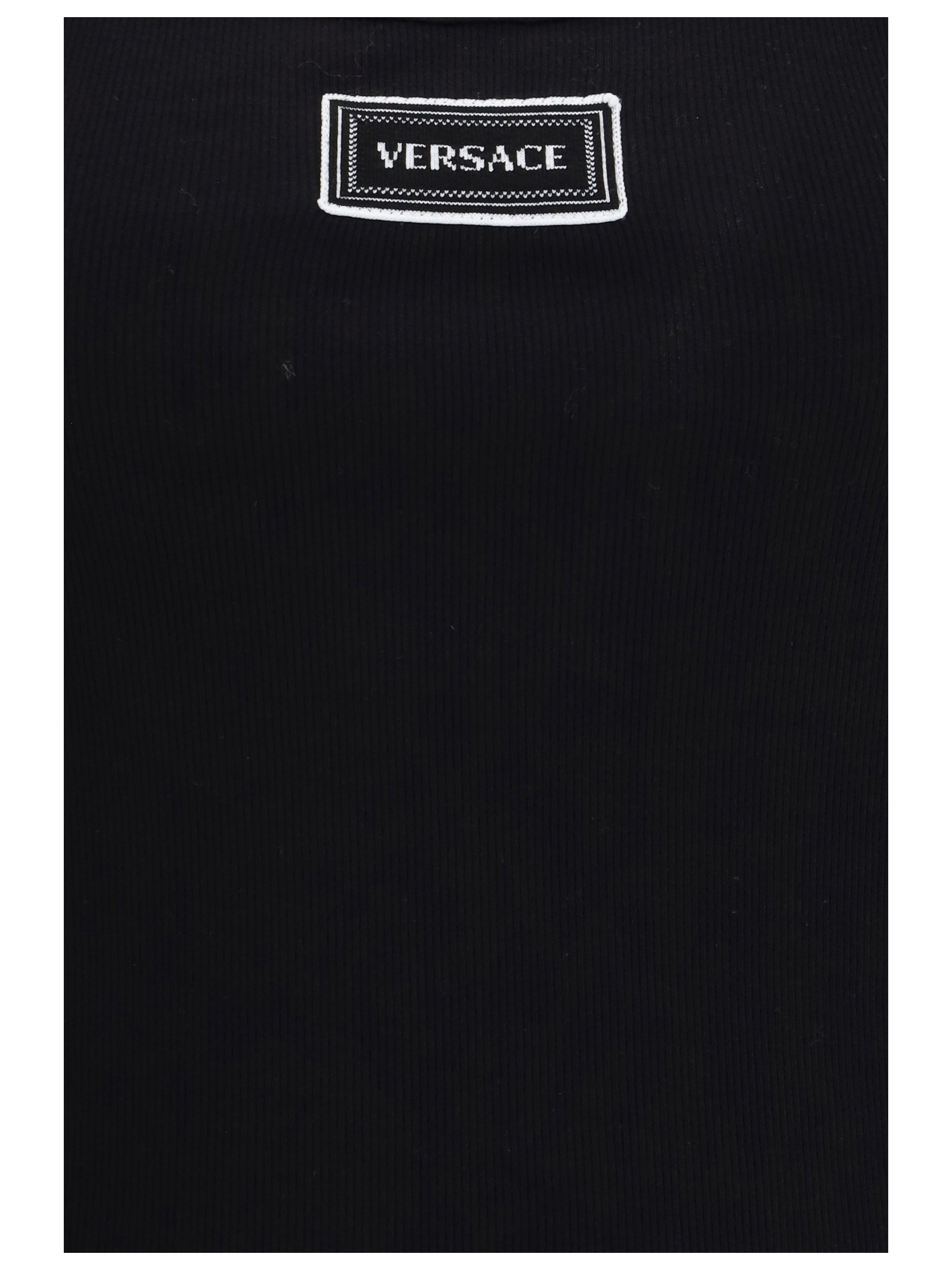 Tank Top in cotton rib stretch