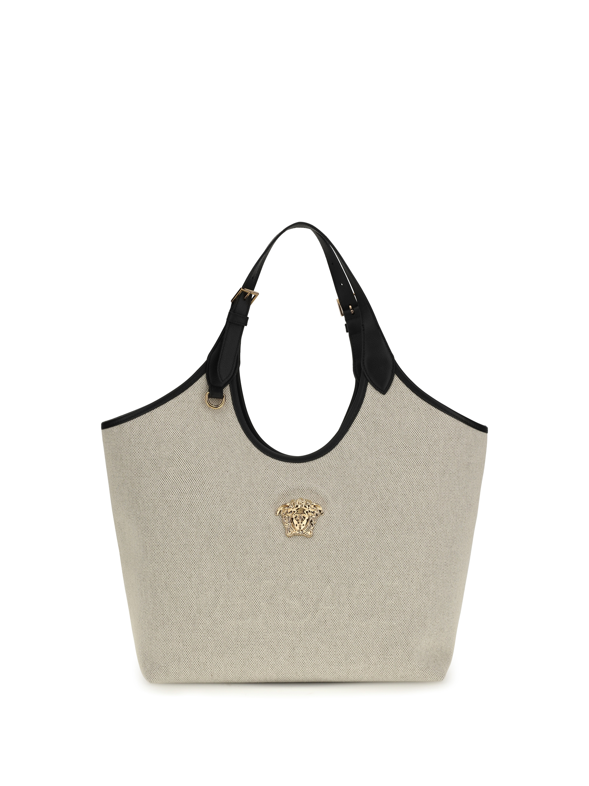 Tote Fabric Calf Leather