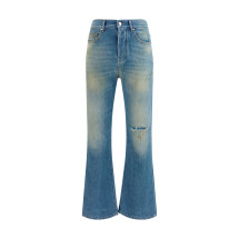 Slash flared distressed Jeans