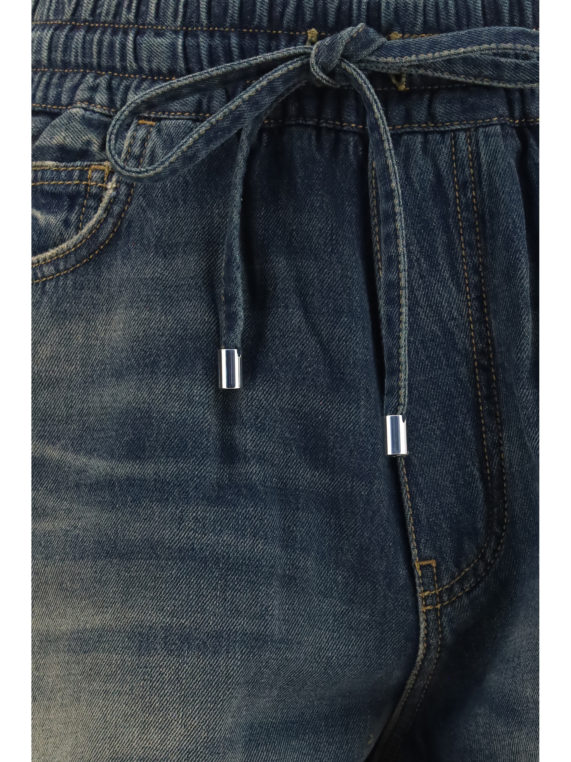 Drawstring denim Shorts